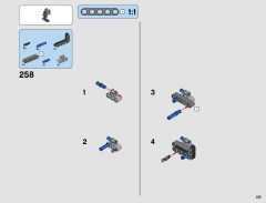 LEGO 42077 instructions page 155 – build guide