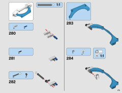 LEGO 42077 instructions page 173 – build guide