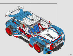 LEGO 42077 instructions page 179 – build guide