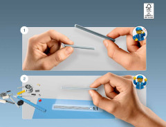 LEGO 42077 instructions page 2 – build guide