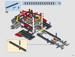 LEGO 42077 instructions page 43 – build guide