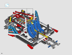LEGO 42077 instructions page 64 – build guide