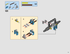 LEGO 42077 instructions page 71 – build guide