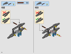 LEGO 42077 instructions page 72 – build guide