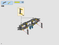LEGO 42077 instructions page 74 – build guide