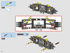 LEGO 42077 instructions page 76 – build guide