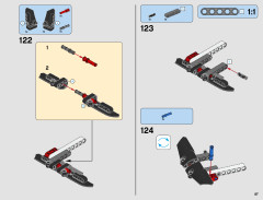 LEGO 42077 instructions page 87 – build guide