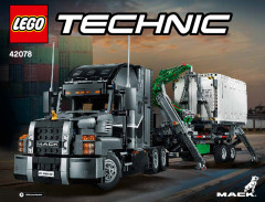 LEGO 42078 instructions page 1 – build guide