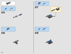 LEGO 42078 instructions page 124 – build guide