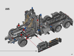 LEGO 42078 instructions page 127 – build guide