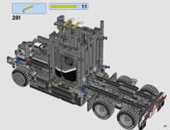 LEGO 42078 instructions page 157 – build guide