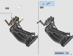 LEGO 42078 instructions page 173 – build guide