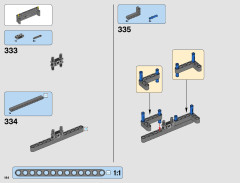 LEGO 42078 instructions page 184 – build guide