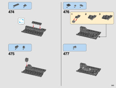 LEGO 42078 instructions page 243 – build guide