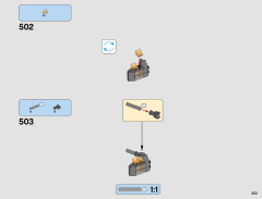 LEGO 42078 instructions page 253 – build guide