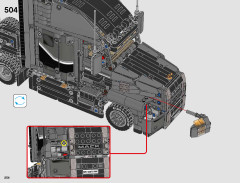 LEGO 42078 instructions page 254 – build guide