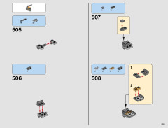 LEGO 42078 instructions page 255 – build guide