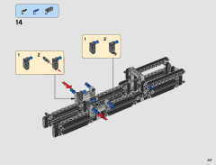 LEGO 42078 instructions page 267 – build guide