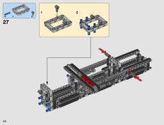 LEGO 42078 instructions page 274 – build guide