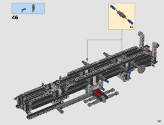 LEGO 42078 instructions page 287 – build guide