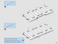 LEGO 42078 instructions page 389 – build guide