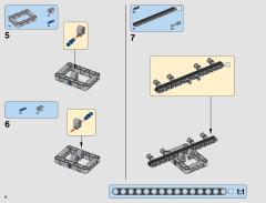 LEGO 42078 instructions page 6 – build guide