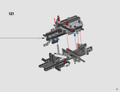 LEGO 42078 instructions page 73 – build guide
