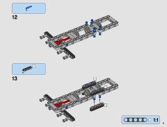 LEGO 42078 instructions page 9 – build guide