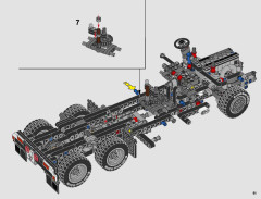 LEGO 42078 instructions page 91 – build guide