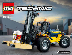 LEGO 42079 instructions page 1 – build guide