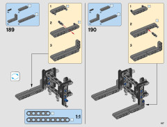 LEGO 42079 instructions page 107 – build guide