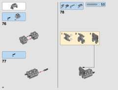 LEGO 42079 instructions page 42 – build guide