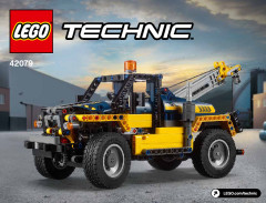 LEGO 42079 instructions page 1 – build guide