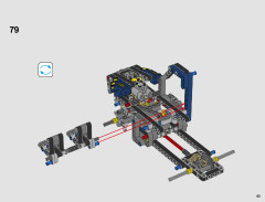 LEGO 42079 instructions page 43 – build guide
