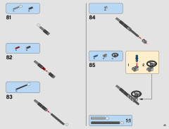 LEGO 42079 instructions page 45 – build guide