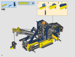 LEGO 42079 instructions page 78 – build guide