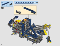LEGO 42079 instructions page 84 – build guide