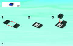 LEGO 4208 instructions page 16 – build guide