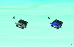 LEGO 4208 instructions page 17 – build guide