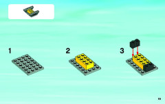 LEGO 4208 instructions page 19 – build guide