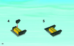 LEGO 4208 instructions page 20 – build guide