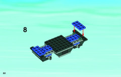 LEGO 4208 instructions page 22 – build guide