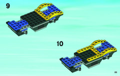 LEGO 4208 instructions page 23 – build guide