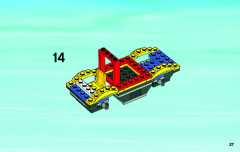 LEGO 4208 instructions page 27 – build guide