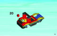 LEGO 4208 instructions page 33 – build guide