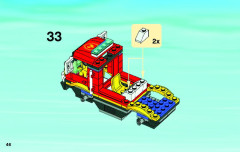 LEGO 4208 instructions page 46 – build guide