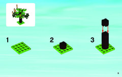 LEGO 4208 instructions page 5 – build guide