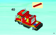 LEGO 4208 instructions page 53 – build guide