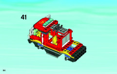 LEGO 4208 instructions page 54 – build guide