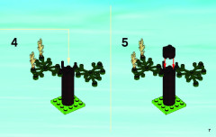 LEGO 4208 instructions page 7 – build guide
